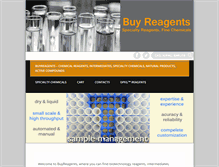 Tablet Screenshot of buyreagents.com